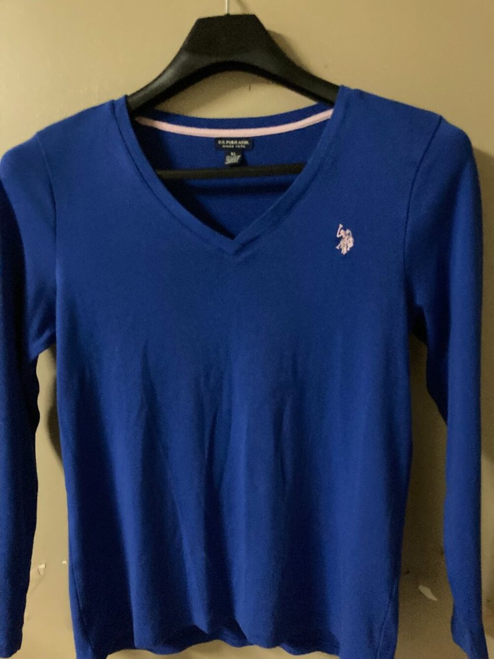 U.S. POLO ASSN. V NECK TEE XL
